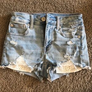 American eagle stretchy shorts